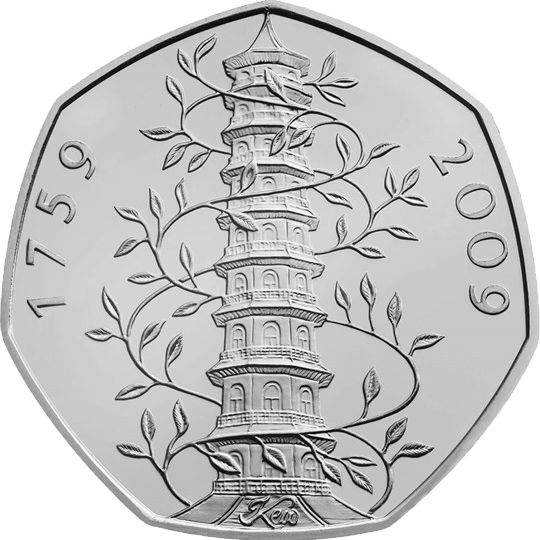 2009 50p Coin Kew Gardens 2009 50p Coin Kew Gardens